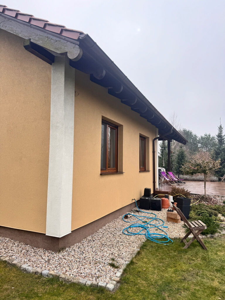 malowanie elewacji przed